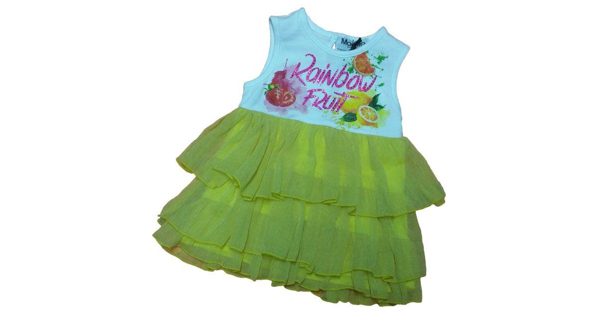 ABITO BIELAX E CREPE NEONATA MAELIE 9-30M €.44,00