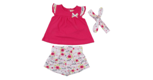 COMPLETINO BIMBA 2 PEZZI 3/36 MESI BABYBOL ART.141037