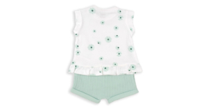 COMPLETINO BIMBA 2 PEZZI 3/24 MESI BABYBOL ART.150062 - immagine 2