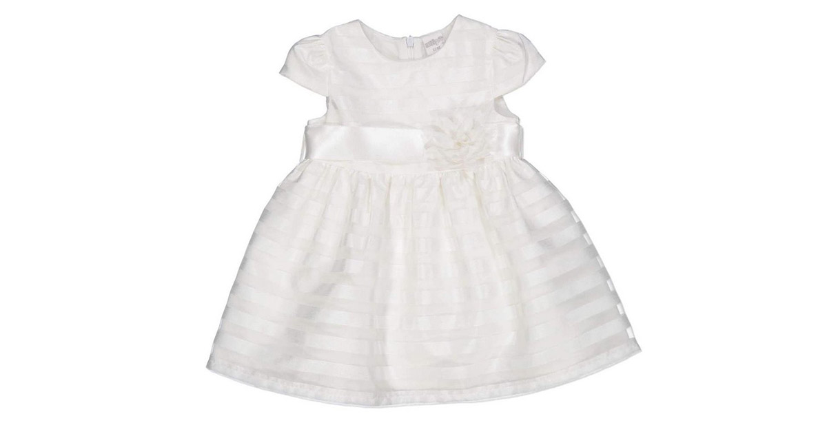 VESTITINO IN ORGANZA RIGHE 6-30M €.41,99