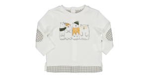 TSHIRT BIMBO JERSEY CARBON BIRBA 3-24M 74029
