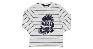 TSHIRT M/L JERSEY MALFILE' RIGATO BIMBO BIRBA 12M/8 ANNI 999.24000.00.97Z