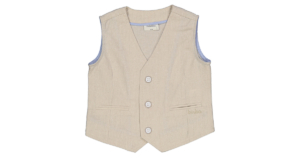 GILET MISTO LINO BIMBO BIRBA 12M/8 ANNI 999.28005.00.15B