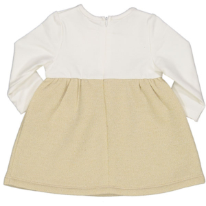 ABITO M/L FELPA GARZATA LUREX BIMBA 3/30m MAULI 35301 - immagine 2