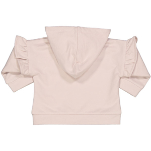 CARDIGAN C/CAPPUCCIO FELPA STRETCH GARZATA E SME BIMBA 3/30m MAULI 36003 - immagine 2