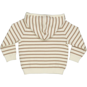 MAGLIA TRICOT RIGATO C/CAPPUCCIO BIMBA 4/10a MAULI 36624 - immagine 2