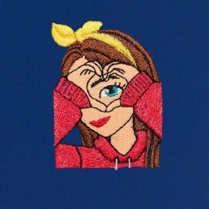GREMBIULE SCUOLA ELEMENTARE BAMBINA SIGGI 33GR4211 BLUETTE - immagine 2