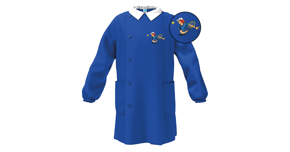 GREMBIULE SCUOLA ELEMENTARE BAMBINO SIGGI 47GR4406 Bluette GREMBIULE SCUOLA ELEMENTARE BAMBINO SIGGI 47GR4406 Bluette