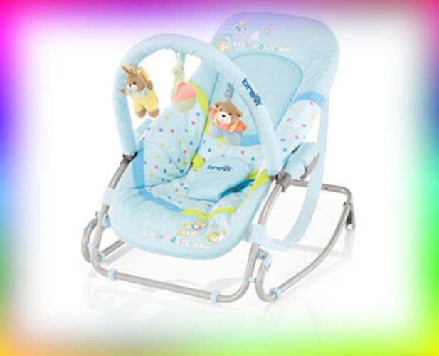 Brevi 558HK Baby Rocker Sdraietta 023 Disegno Hello Kitty Blu