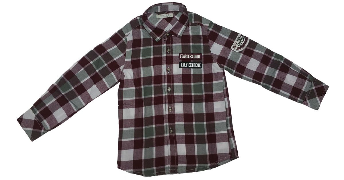 CAMICIA BIMBO SCOZZESE 25.99€