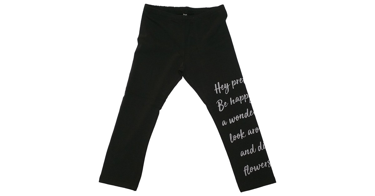 LEGGING JERSEY STRETCH CARBON GIRL 11.99€