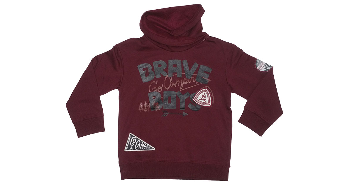 MAGLIA BIMBO FELPA GARZATA E SME 31.99€