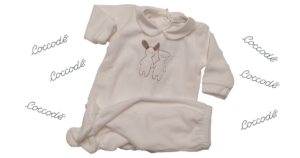 Completo Ghettina in Ciniglia A/B/C 1/3M neonato/a COCODÈ C62050 - immagine 2