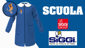 GREMBIULE SCUOLA ELEMENTARE BAMBINA SIGGI 47GR4231 BLUETTE