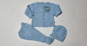 TUTINA NEONATO JULIANA CELESTE ART.J5034 3mesi