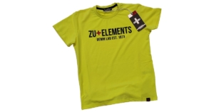 T-SHIRT BIELASTICO M/M STAMPA ZU ELEMENTS ZU1293